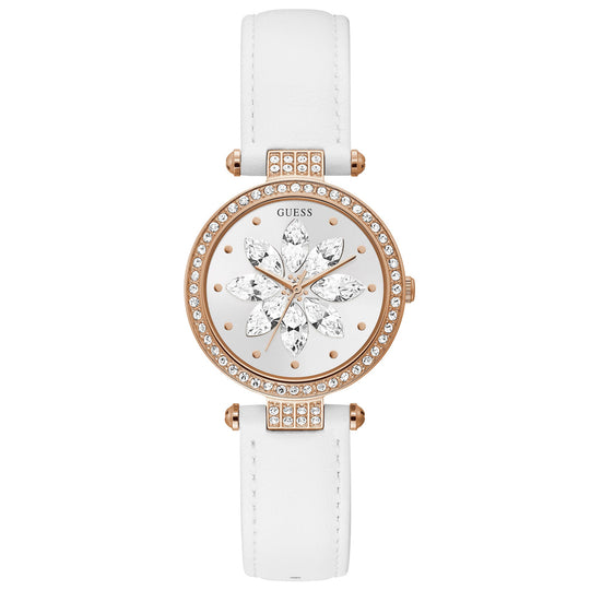 Guess GW0382L3 Ladies Full Bloom White Watch