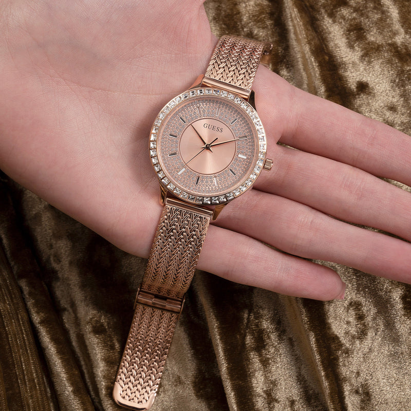 Guess GW0402L3 Ladies Soiree Rose Gold Watch from WatchPilot