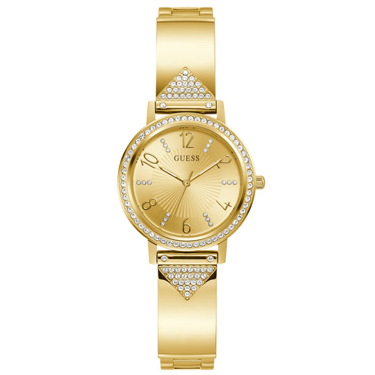 Guess GW0474L2 Ladies Tri Luxe Gold Watch