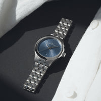 Analogue Watch - Hamilton Jazzmaster Quartz Ladies Blue Watch H32231140