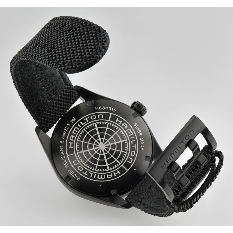 Hamilton khaki field top quartz full black