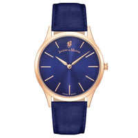 Analogue Watch - Jacques Du Manoir EM.12 Ladies Emotion Blue Watch