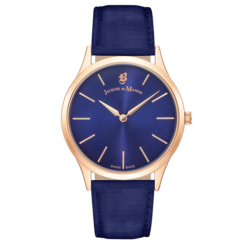 Analogue Watch - Jacques Du Manoir EM.12 Ladies Emotion Blue Watch