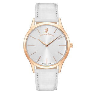 Analogue Watch - Jacques Du Manoir EM.13 Ladies Emotion White Watch
