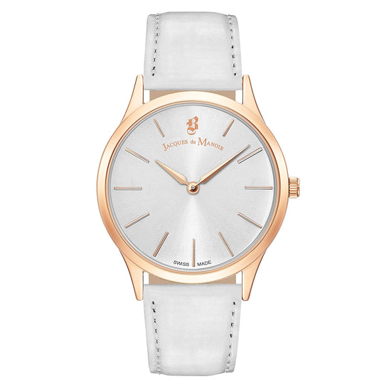 Jacques Du Manoir EM.13 Ladies Emotion White Watch