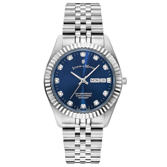 Jacques Du Manoir Inspiration Men's Blue Watch JWG00302