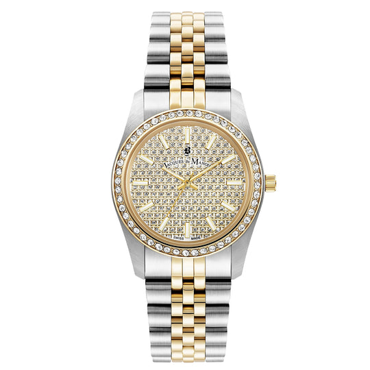 Jacques Du Manoir Ladies Inspiration Glamour Two-Tone Watch JWL01103