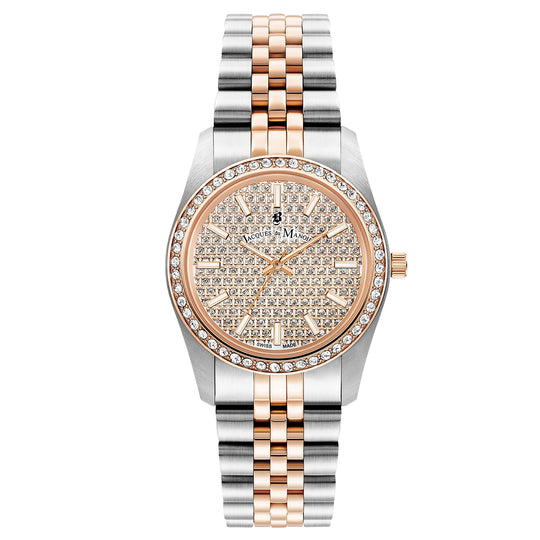 Jacques Du Manoir Ladies Inspiration Glamour Two-Tone Watch JWL01104