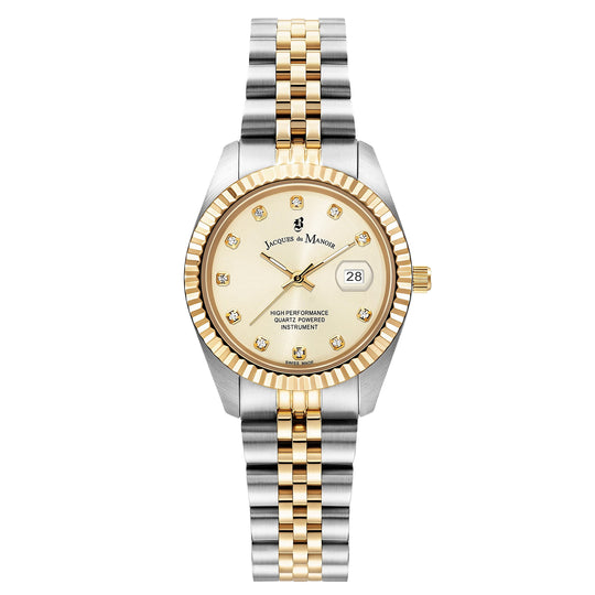 Jacques Du Manoir Ladies Inspiration Two-Tone Watch JWL01201