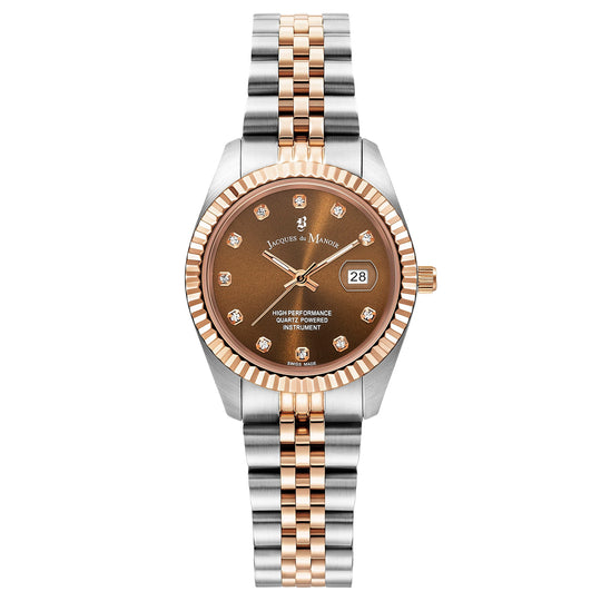 Jacques Du Manoir Ladies Inspiration Two-Tone Watch JWL01202