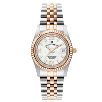 Analogue Watch - Jacques Du Manoir Ladies Inspiration Two-Tone Watch JWL01304
