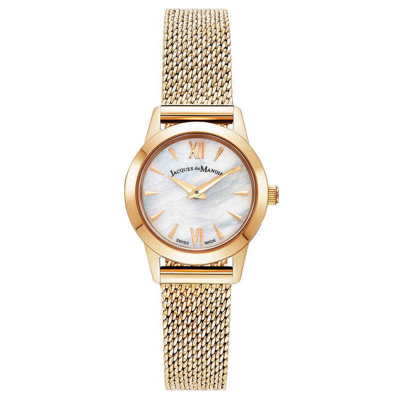 Analogue Watch - Jacques Du Manoir Ladies Mia White MOP Watch JWL00902