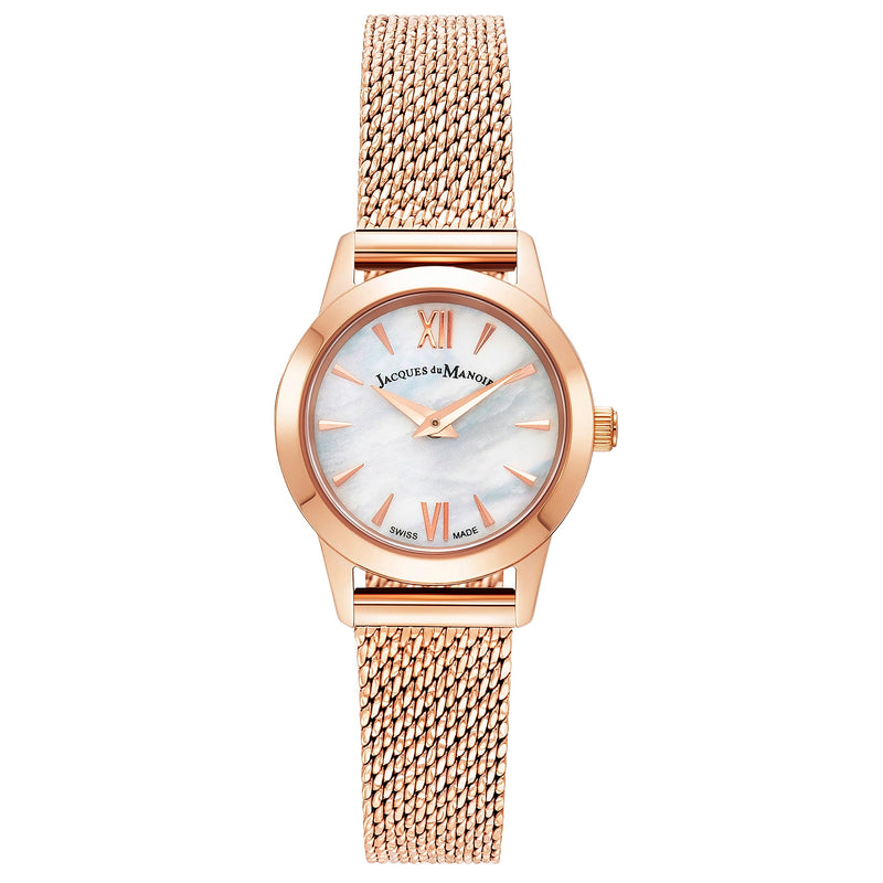 Analogue Watch - Jacques Du Manoir Ladies Mia White MOP Watch JWL00903