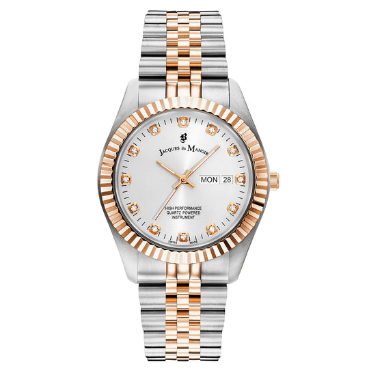 Jacques Du Manoir Men's Inspiration Two-Tone Watch JWG00306
