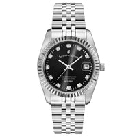 Analogue Watch - Jacques Du Manoir NRO.05 Ladies Inspiration Balck Watch