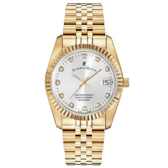 Jacques Du Manoir NRO.11 Ladies Inspiration Gold Watch