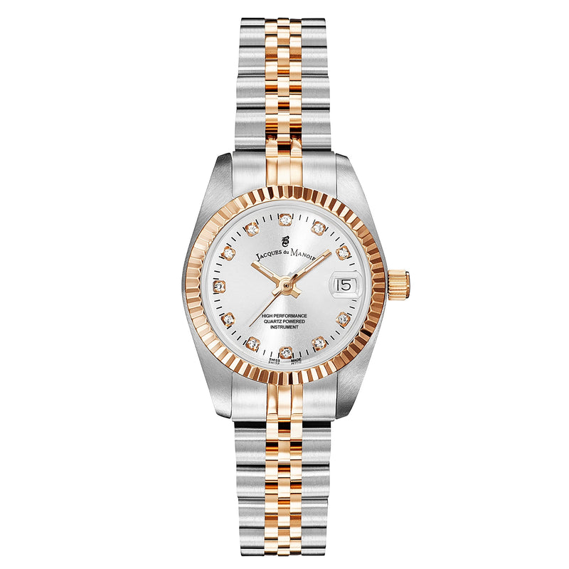 Analogue Watch - Jacques Du Manoir NRO.24 Ladies Inspiration Two-Tone Watch