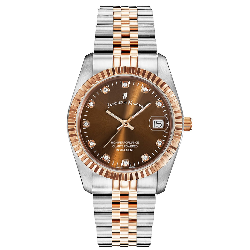 Analogue Watch - Jacques Du Manoir NRO.25 Ladies Inspiration Two-Tone Watch