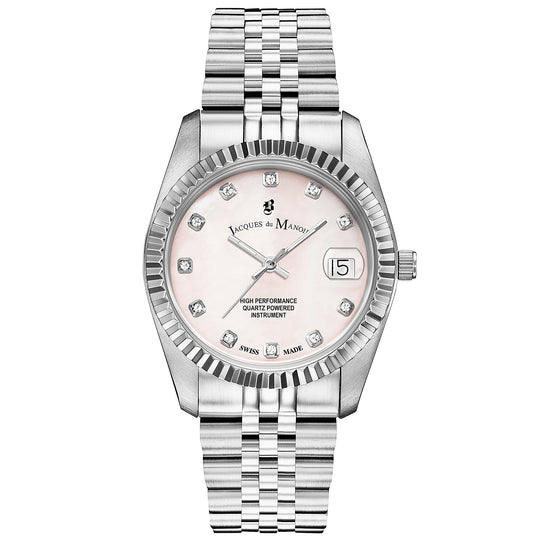 Jacques Du Manoir NRO.39 Ladies Inspiration Mother of Pearl Watch