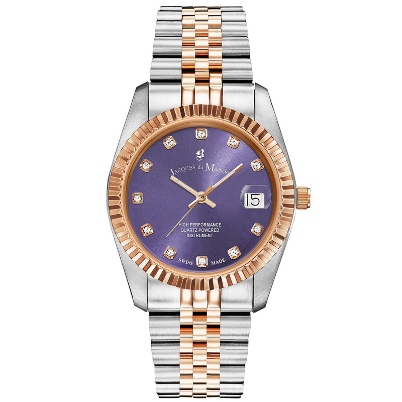 Analogue Watch - Jacques Du Manoir NRO.41 Ladies Inspiration Two-Tone Watch