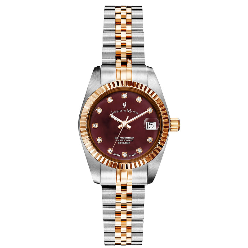 Analogue Watch - Jacques Du Manoir NRO.44 Ladies Inspiration Two-Tone Watch
