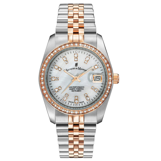Jacques Du Manoir NROP.23 Ladies Inspiration Two-Tone Watch