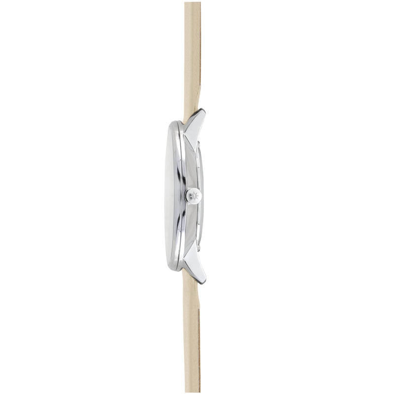 Analogue Watch - Junghans FORM Damen Ladies Cream Watch 47/4860.00