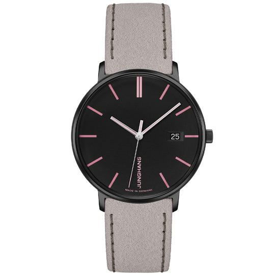 Junghans FORM Damen Ladies Black/Grey Watch 47/4256.00
