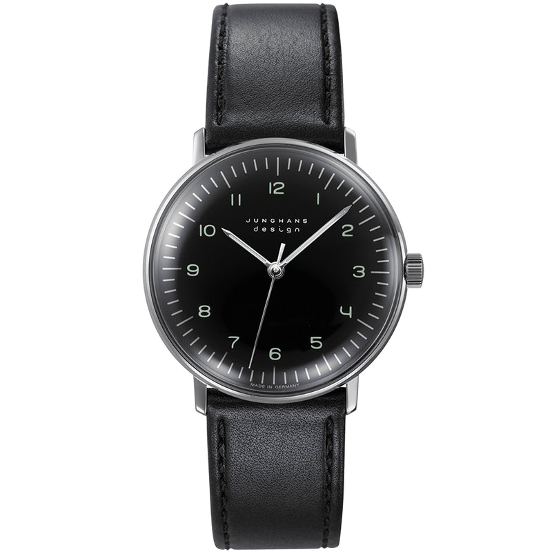 Analogue Watch - Junghans Max Bill Handaufzug Unisex Black Watch 27/3702.02