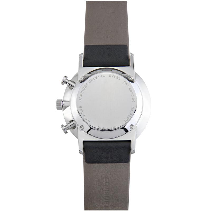 Analogue Watch - Junghans Men's Form C Chronoscope Men's Black Watch 41/4876.00