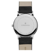 Analogue Watch - Junghans Milano Solar Men's Black Watch 14/4062.00