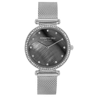 Analogue Watch - Kenneth Cole Ladies Black Watch KC50927001