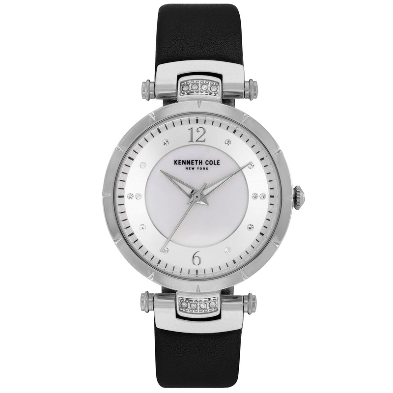 Analogue Watch - Kenneth Cole Ladies Black Watch KC50963001