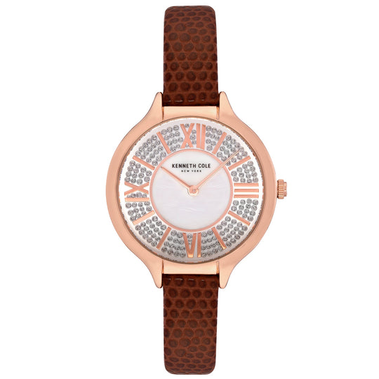 Kenneth Cole Ladies Brown Watch KC51054006