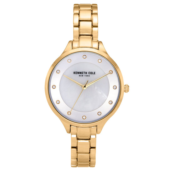 Kenneth Cole Ladies Gold Watch KC50940003