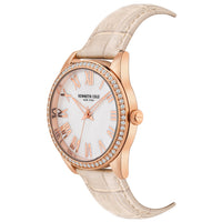 Analogue Watch - Kenneth Cole Ladies Gold Watch KC50941003
