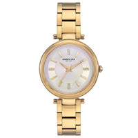 Analogue Watch - Kenneth Cole Ladies Gold Watch KC50961002