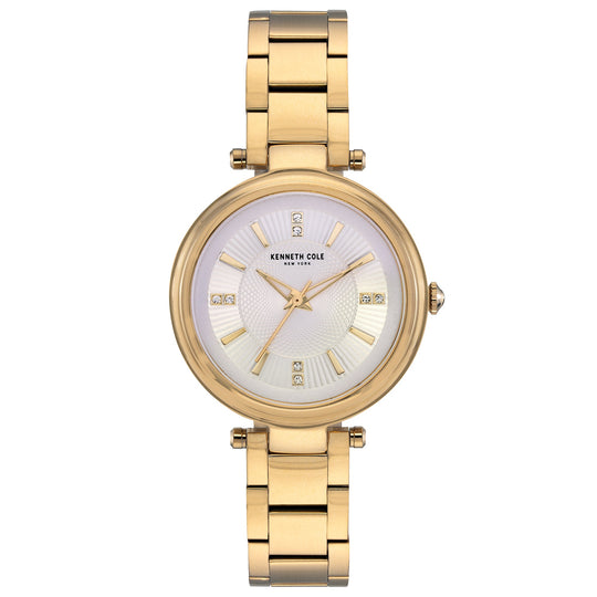 Kenneth Cole Ladies Gold Watch KC50961002