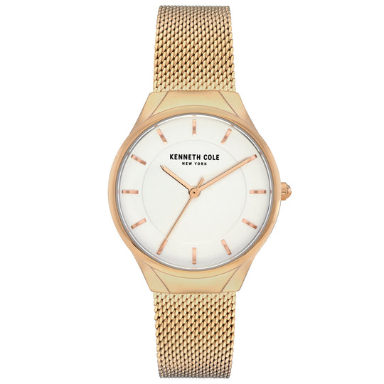 Kenneth Cole Ladies Gold Watch KC50962002