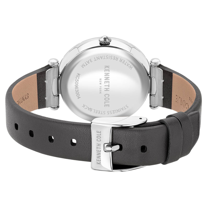 Analogue Watch - Kenneth Cole Ladies Grey Watch KC50963004