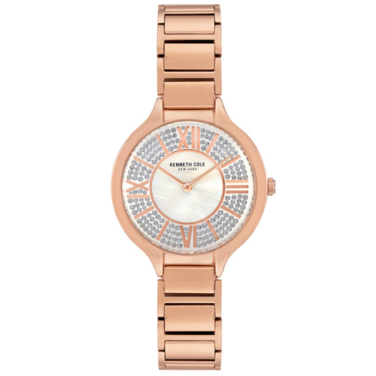 Kenneth Cole Ladies Rose Gold Watch KC51054002