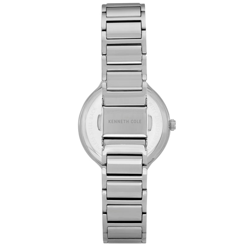 Analogue Watch - Kenneth Cole Ladies Silver Watch KC51054001