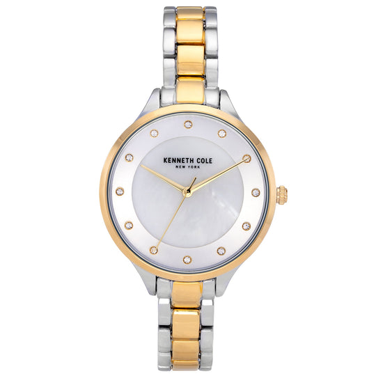 Kenneth Cole Ladies Two-Tone Watch KC50940004