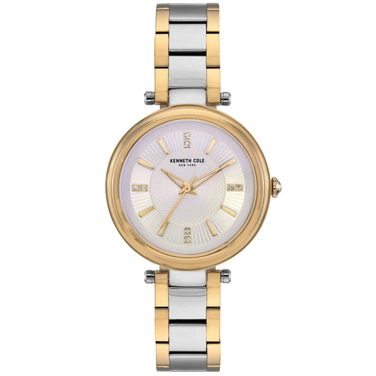 Kenneth Cole Ladies Two-Tone Watch KC50961003