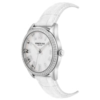 Analogue Watch - Kenneth Cole Ladies White Watch KC50941001