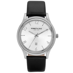 Analogue Watch - Kenneth Cole Men's Black Watch KC50882001