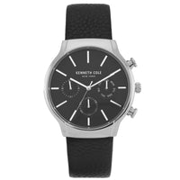 Analogue Watch - Kenneth Cole Men's Black Watch KC50928001