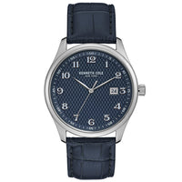 Analogue Watch - Kenneth Cole Men's Blue Watch KC51049002