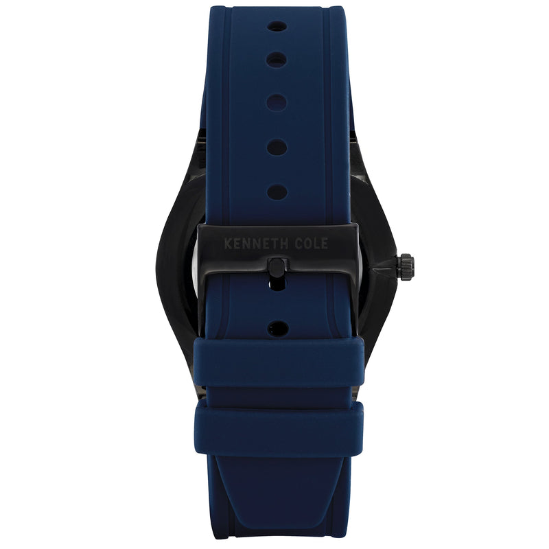 Analogue Watch - Kenneth Cole Men's Blue Watch KC51086002