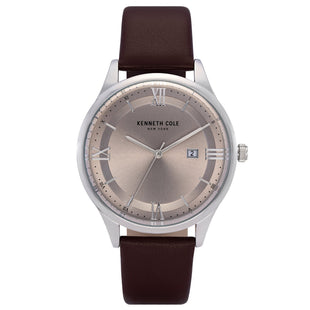 Analogue Watch - Kenneth Cole Men's Brown Watch KC50881002